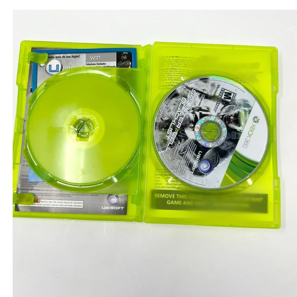 Tom Clancy's Splinter‎ Cell: Blacklist Ubisoft Xbox 360 Action Shooter GameStop